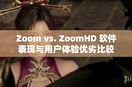 Zoom vs. ZoomHD 软件表现与用户体验优劣比较