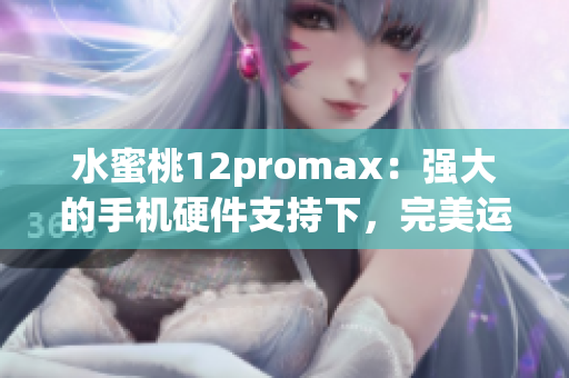 水蜜桃12promax：强大的手机硬件支持下，完美运行多种软件