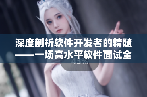 深度剖析软件开发者的精髓——一场高水平软件面试全解析