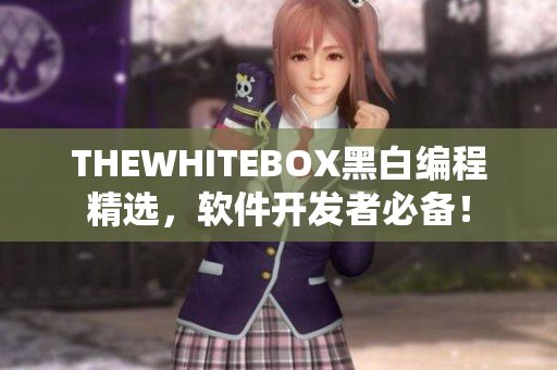 THEWHITEBOX黑白编程精选，软件开发者必备！
