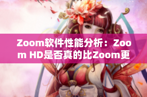 Zoom软件性能分析：Zoom HD是否真的比Zoom更出色？
