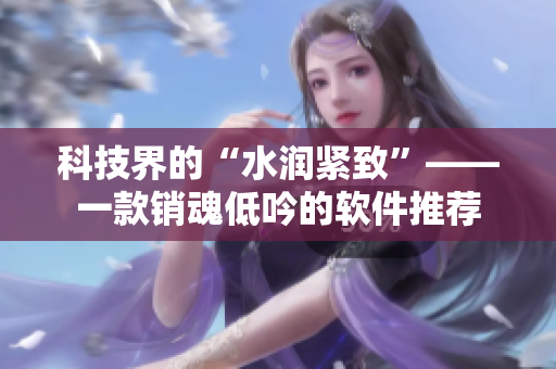 科技界的“水润紧致”——一款销魂低吟的软件推荐