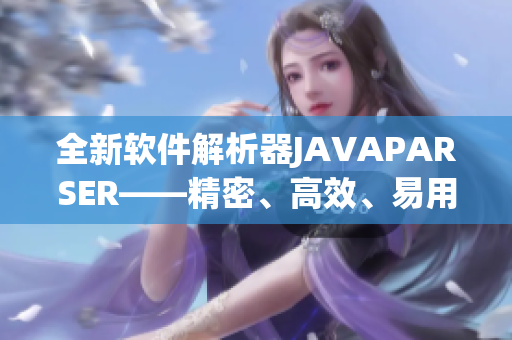 全新软件解析器JAVAPARSER——精密、高效、易用