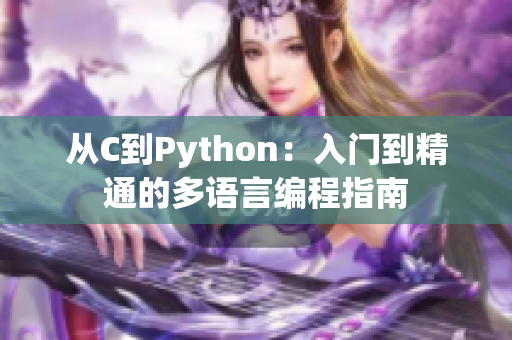 从C到Python：入门到精通的多语言编程指南