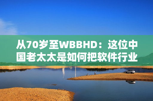 从70岁至WBBHD：这位中国老太太是如何把软件行业进行到底的