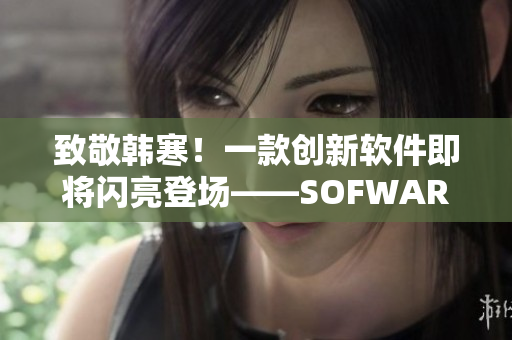 致敬韩寒！一款创新软件即将闪亮登场——SOFWARE99，彰显个人风采！