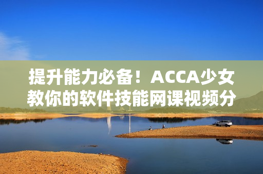 提升能力必备！ACCA少女教你的软件技能网课视频分享