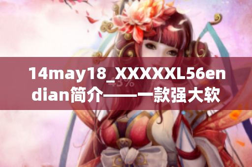 14may18_XXXXXL56endian简介——一款强大软件的介绍