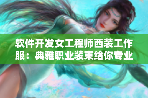 软件开发女工程师西装工作服：典雅职业装束给你专业加持