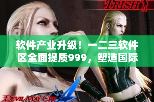 软件产业升级！一二三软件区全面提质999，塑造国际一流品牌