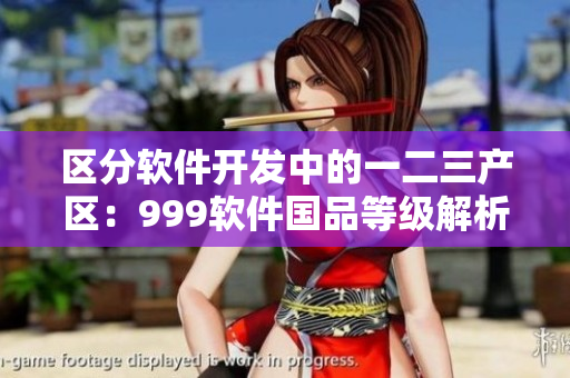 区分软件开发中的一二三产区：999软件国品等级解析