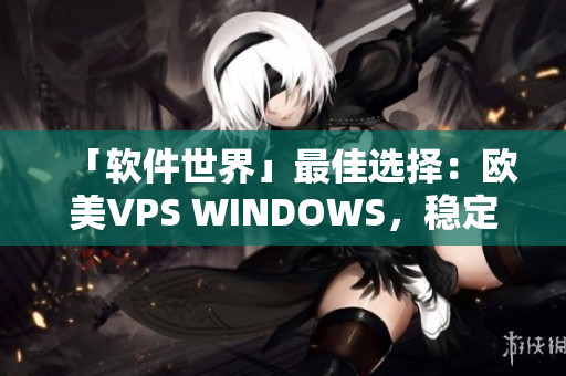 「软件世界」最佳选择：欧美VPS WINDOWS，稳定易用！