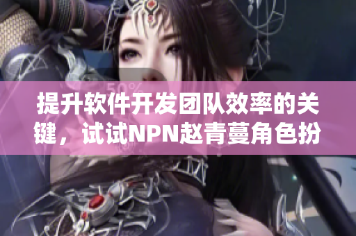 提升软件开发团队效率的关键，试试NPN赵青蔓角色扮演系统