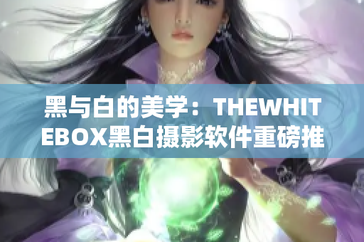 黑与白的美学：THEWHITEBOX黑白摄影软件重磅推荐！