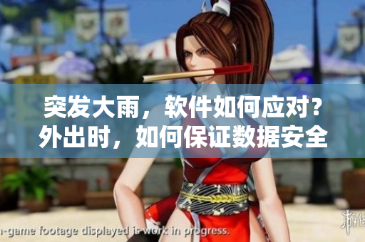 突发大雨，软件如何应对？外出时，如何保证数据安全？
