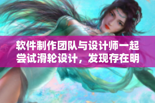 软件制作团队与设计师一起尝试滑轮设计，发现存在明显差异