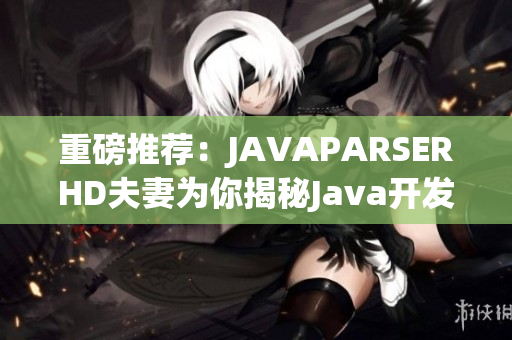 重磅推荐：JAVAPARSERHD夫妻为你揭秘Java开发利器