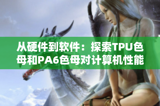 从硬件到软件：探索TPU色母和PA6色母对计算机性能的影响