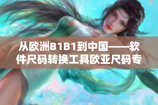 从欧洲B1B1到中国——软件尺码转换工具欧亚尺码专线
