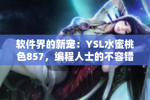 软件界的新宠：YSL水蜜桃色857，编程人士的不容错过选择！