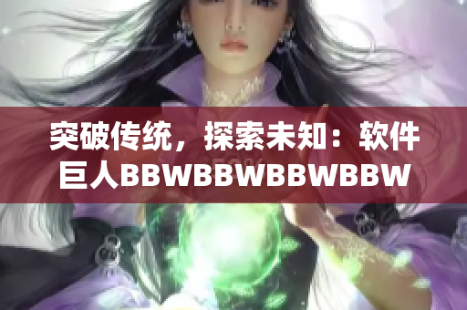 突破传统，探索未知：软件巨人BBWBBWBBWBBW的成功之路