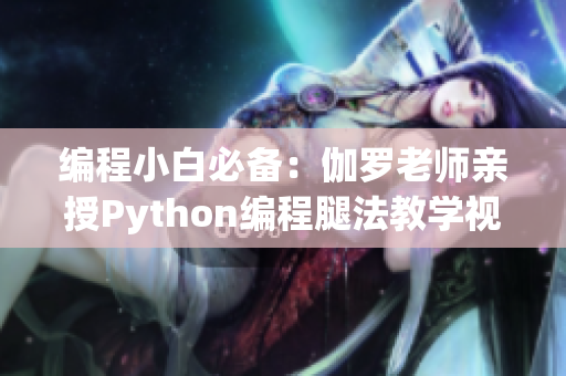 编程小白必备：伽罗老师亲授Python编程腿法教学视频