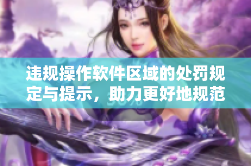 违规操作软件区域的处罚规定与提示，助力更好地规范软件使用