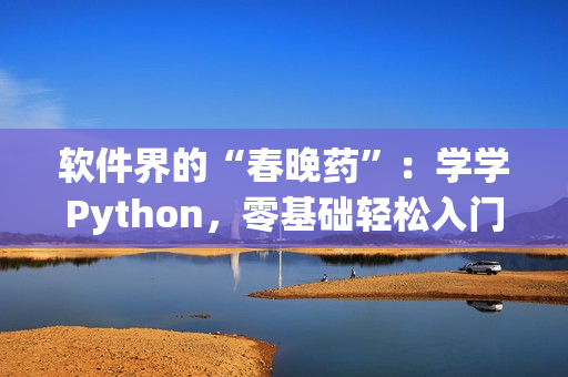 软件界的“春晚药”：学学Python，零基础轻松入门！