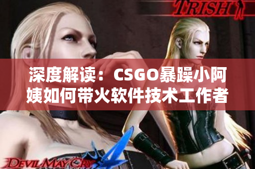 深度解读：CSGO暴躁小阿姨如何带火软件技术工作者？