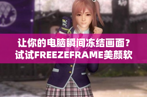 让你的电脑瞬间冻结画面？试试FREEZEFRAME美颜软件！