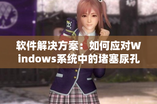 软件解决方案：如何应对Windows系统中的堵塞尿孔问题