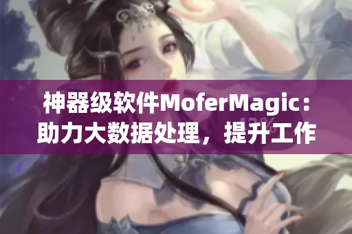 神器级软件MoferMagic：助力大数据处理，提升工作效率