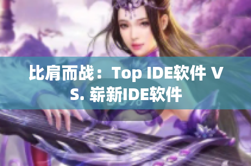 比肩而战：Top IDE软件 VS. 崭新IDE软件