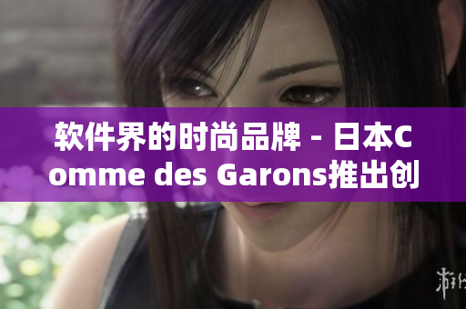 软件界的时尚品牌 - 日本Comme des Garons推出创意软件