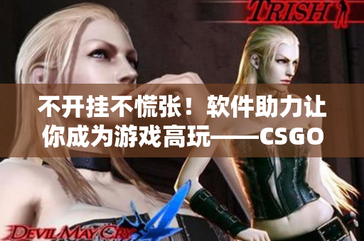 不开挂不慌张！软件助力让你成为游戏高玩——CSGO暴躁小阿姨