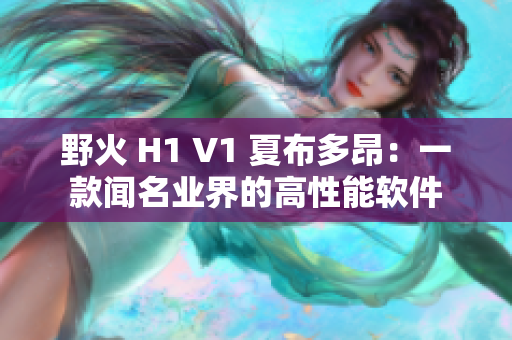 野火 H1 V1 夏布多昂：一款闻名业界的高性能软件