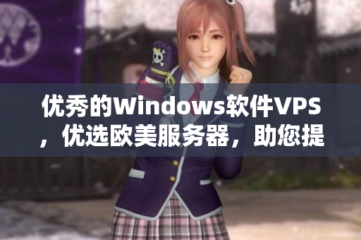 优秀的Windows软件VPS，优选欧美服务器，助您提升工作效率