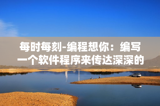 每时每刻-编程想你：编写一个软件程序来传达深深的情感
