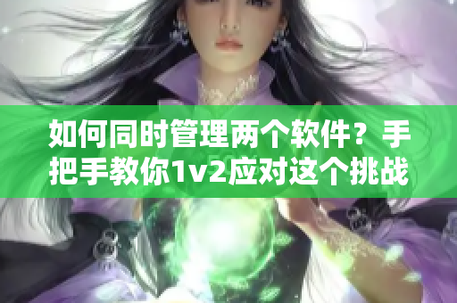 如何同时管理两个软件？手把手教你1v2应对这个挑战！