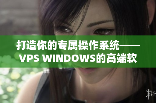 打造你的专属操作系统——VPS WINDOWS的高端软件解密