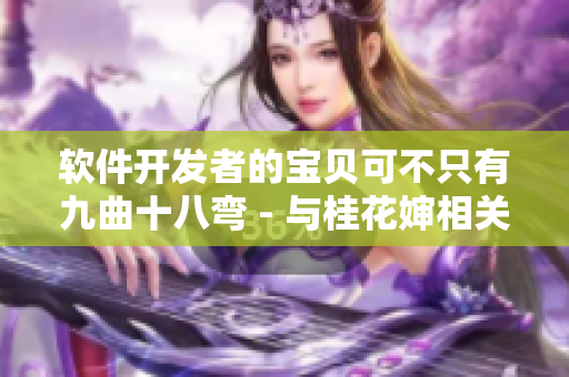 软件开发者的宝贝可不只有九曲十八弯 - 与桂花婶相关的软件开发故事