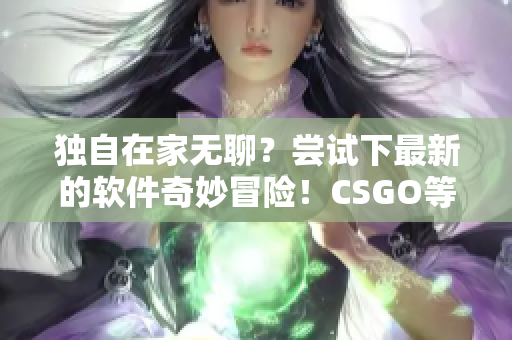 独自在家无聊？尝试下最新的软件奇妙冒险！CSGO等你来战！